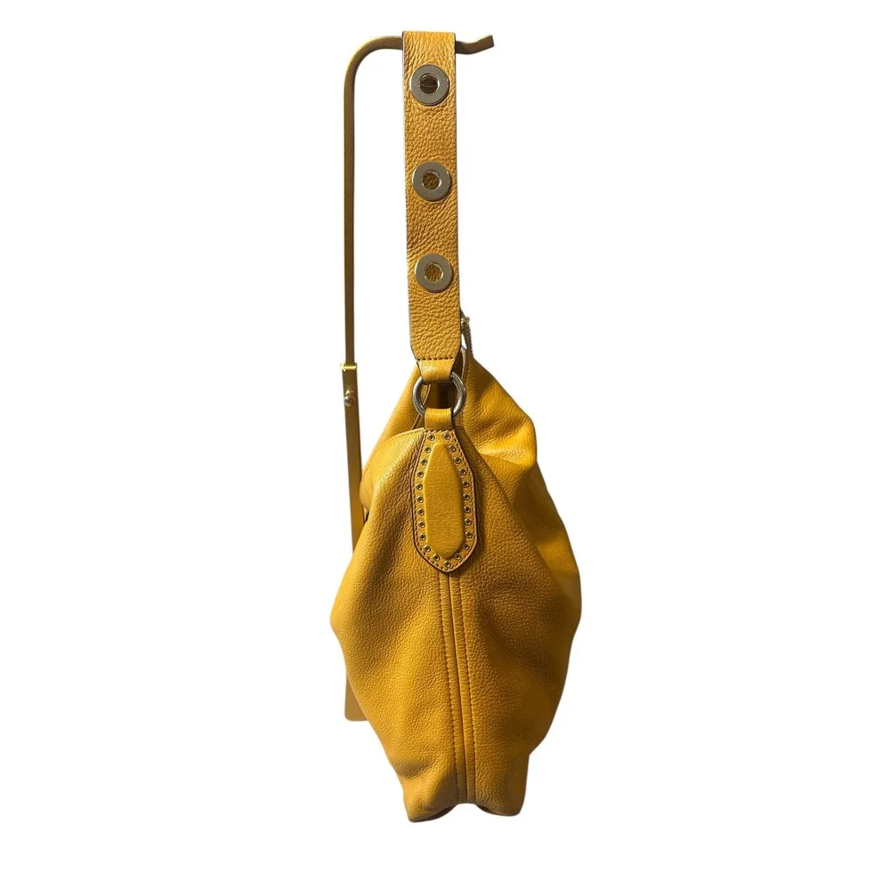 Michael Kors Yellow Brooklyn‎ Large Leather Hobo Bag